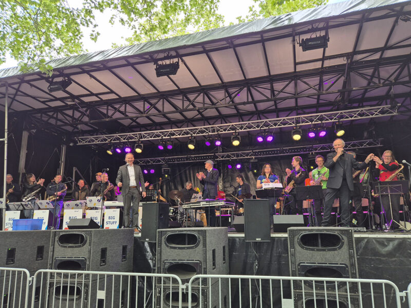 Verbinding bigbands NL en DE op 4 en 5 mei 2025
